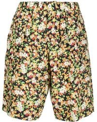 Marni - Floral-Print Bermuda Shorts - Lyst