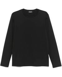 Dondup - Classic Long-Sleeve Cotton Jersey T-Shirt - Lyst