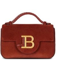 Balmain - B-Buzz Mini-Shopper Met Gedraaid Handvat - Lyst