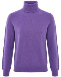 Malo - Roll-Neck Cashmere Sweater - Lyst