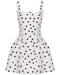 Hamza - Robe Lacée À Pois - Lyst