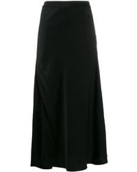 Ellery - Slit Draped Skirt - Lyst