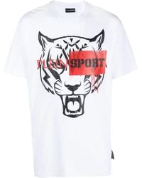 Philipp Plein - Graphic-Print Short-Sleeved T-Shirt - Lyst