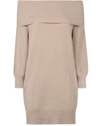 Agnona - Schulterfreier Pullover - Lyst