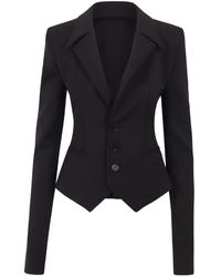 Ssheena - Blazer À Revers Pointus - Lyst