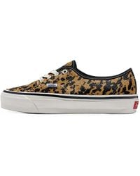 Vans - Premium Authentic Animal-Print Sneakers - Lyst