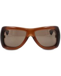 Saint Laurent - Sl 902 Howl Oversized-Frame Sunglasses - Lyst