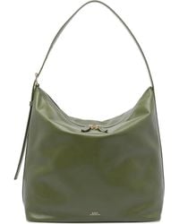 A.P.C. - Vera Maxi-Shopper Met Rits - Lyst