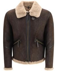 Belstaff - Winterbrook Shearling-Trim Jacket - Lyst