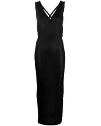 Tom Ford - Vestido con cuello en V - Lyst