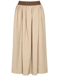 Uma Wang - Gathered Elasticated Maxi Skirt - Lyst