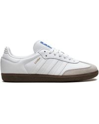 adidas - Samba OG Double White Gum Sneakers - Lyst