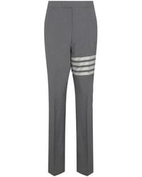 Thom Browne - 4-Bar Wool Trousers - Lyst
