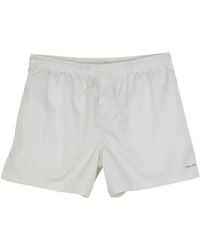 Osklen - Badeshorts Mit Logo-Print - Lyst