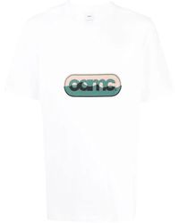 OAMC - T-Shirt Mit Logo-Print - Lyst