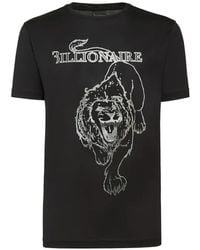 Billionaire - T-Shirt À Imprimé Lion - Lyst