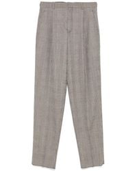 Saint Laurent - Wool Trousers - Lyst