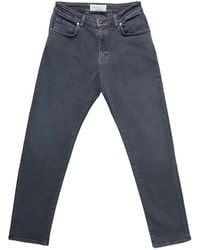 BARMAS - Cotton Slim-Fit Tapered-Leg Jeans - Lyst