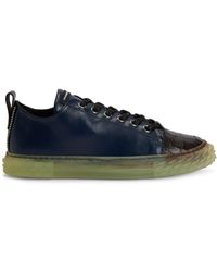 Giuseppe Zanotti - Blabber Leather Sneakers - Lyst