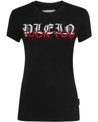 Philipp Plein - Sexy Pure Cotton T-Shirt - Lyst