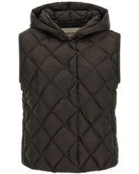 Weekend by Maxmara - Giochi Kapuzenweste Mit Rautensteppung - Lyst