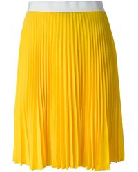 Neil Barrett - Pleated Skirt - Lyst