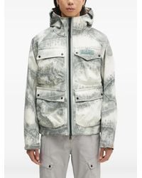 Napapijri - Giacca Con Cappuccio E Tasche - Lyst