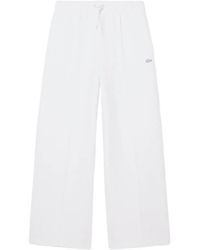 Lacoste - Logo-Detail Drawstring Track Pants - Lyst