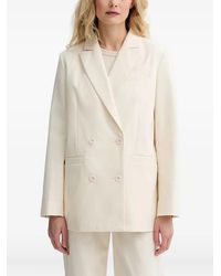 A.P.C. - Blazer Con Doble Botonadura - Lyst