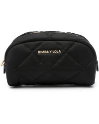 Bimba Y Lola - Gesteppte Kosmetiktasche mit Logo - Lyst