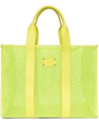 MSGM - Logo-Detail Tote Bag - Lyst