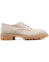 Eleventy - Derby-Schuhe Aus Wildleder - Lyst