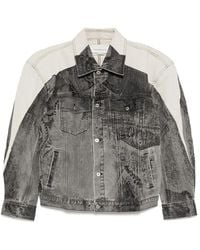 Feng Chen Wang - Denim Jacket - Lyst