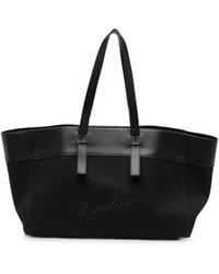 Borsalino - Logo-Embroidered Tote Bag - Lyst