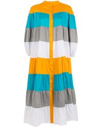 Olympiah - Stripe-Pattern Shirt Dress - Lyst