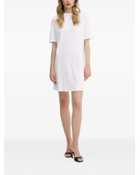 ARMANI EXCHANGE - Short-Sleeve Mini T-Shirt Dress - Lyst