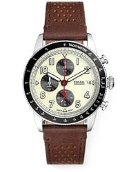 Fossil - Sport Tourer Chronograph 42Mm Watch - Lyst