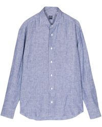 Fedeli - Striped Linen Shirt - Lyst