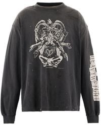 SAINT Mxxxxxx - Long-Sleeve Graphic Tee - Lyst