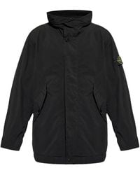 Stone Island - Short Parka - Lyst