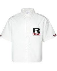 Rhude - Petrol Oversized Mechanic Shirt - Lyst