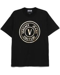 Versace Jeans Couture - V-Emblem T-Shirt - Lyst