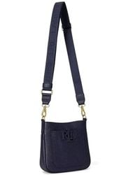 Ralph Lauren - Cameryn Embossed-Logo Cross Body Bag - Lyst