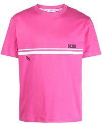 Gcds - Logo-Print Short-Sleeve T-Shirt - Lyst