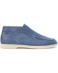SCAROSSO - Leonardo Suede Ankle Boots - Lyst