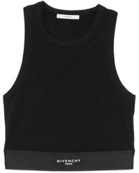 Givenchy - Cropped Tank Top - Lyst