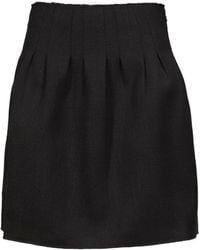 ShuShu/Tong - Low-Waist Pleated Mini Skirt - Lyst