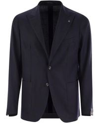 Tagliatore - Two-Button Wool Blazer - Lyst