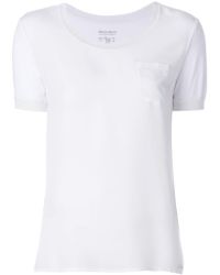 Woolrich T-shirt à poche poitrine - Blanc