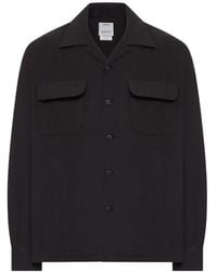 Visvim - Patch-Pocket Wool Overshirt - Lyst